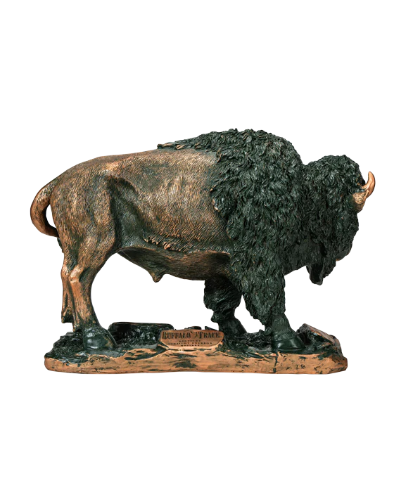 Buffalo Trace 18" Buffalo Statue - Bronze Finish - Image 2