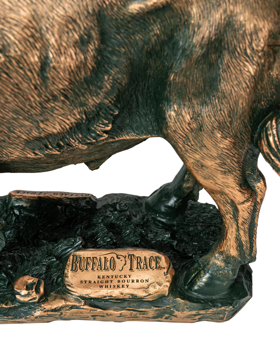Buffalo Trace 18" Buffalo Statue - Bronze Finish - Image 3