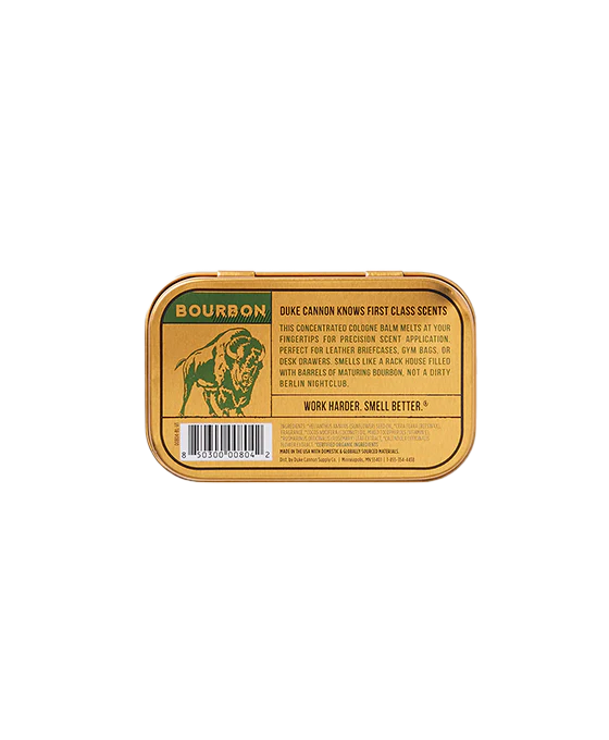 Bourbon Solid Cologne – Woodsy Oak Barrel Fragrance - Image 3