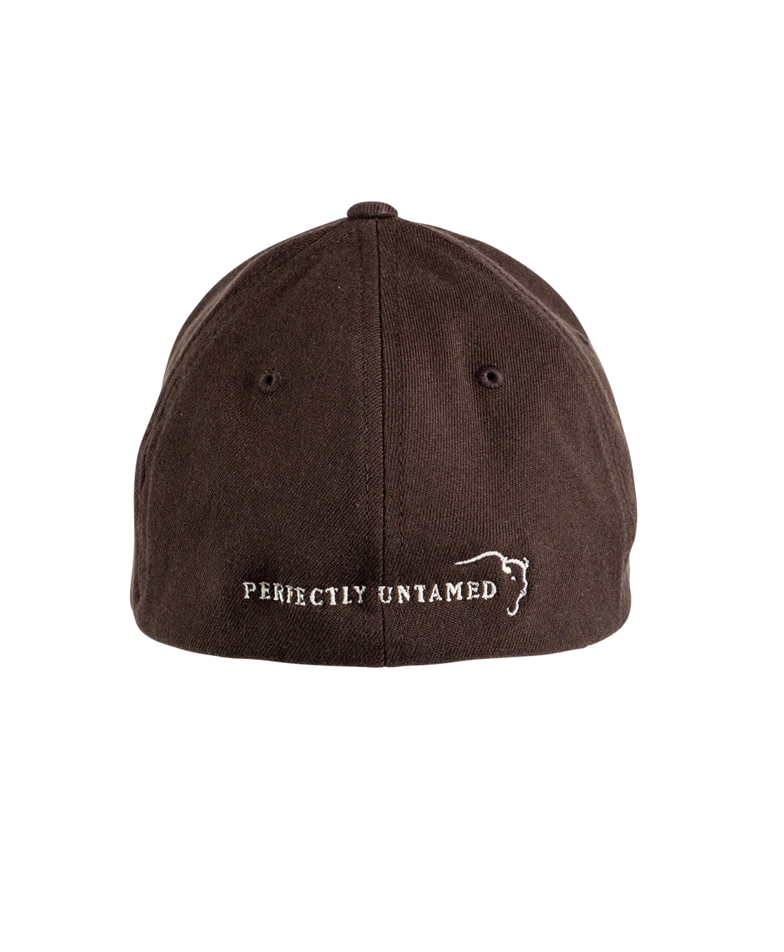 Buffalo Trace Brown Fitted Hat Size S/M - Image 3