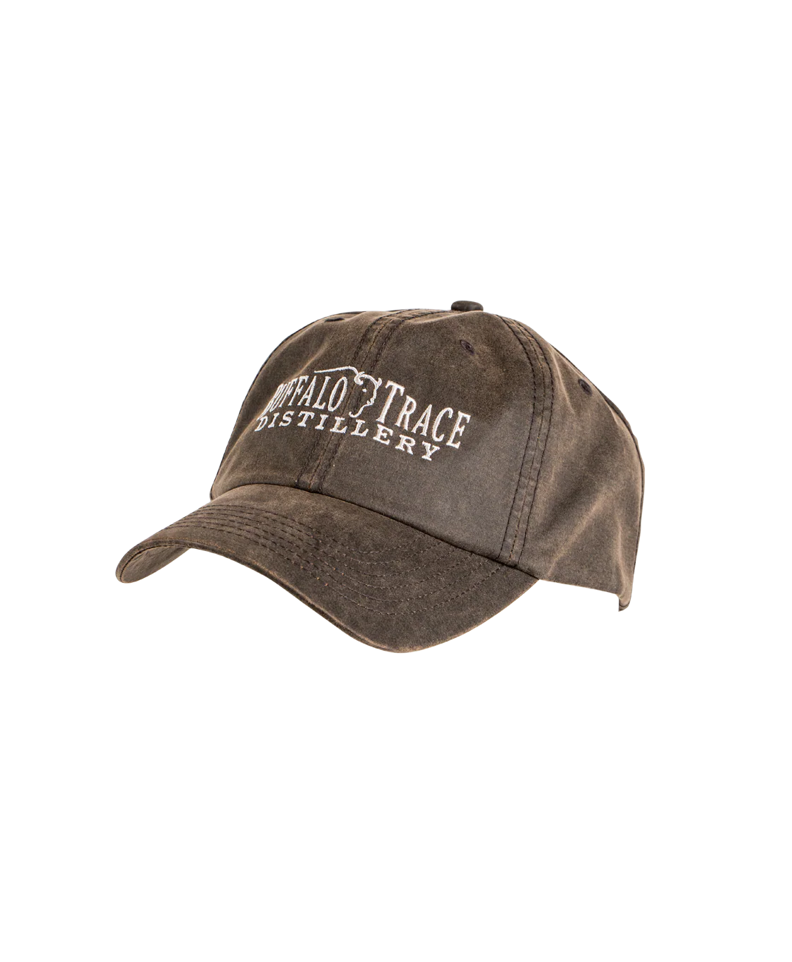 Buffalo Trace Brown Waxed Hat