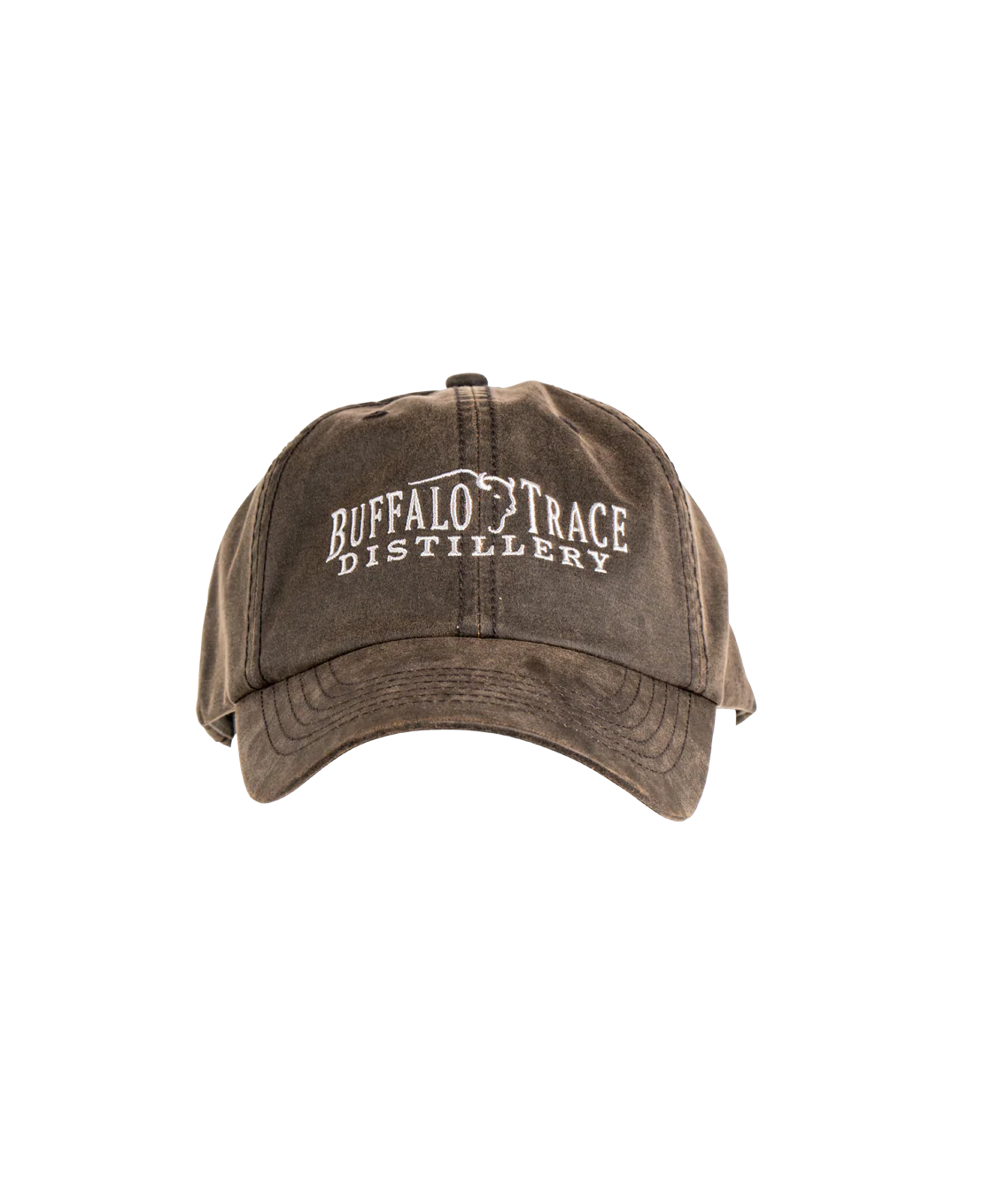 Buffalo Trace Brown Waxed Hat - Image 2