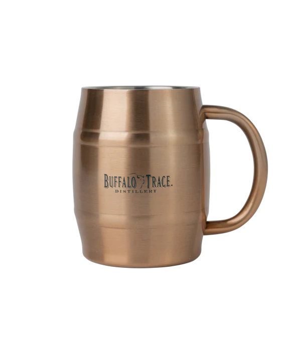 Buffalo Trace 14oz Copper Barrel Mule Travel Mug - Image 2