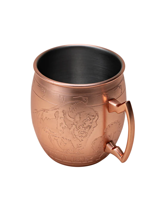 Buffalo Trace Copper Mule Mug – Engraved Barware Design