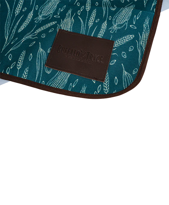 Buffalo Trace Four Grain Grill Apron - Green - Image 3