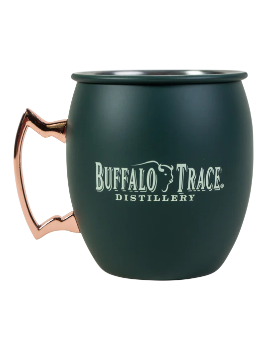Buffalo Trace Green Mule Mug – Matte Stainless Steel Cup