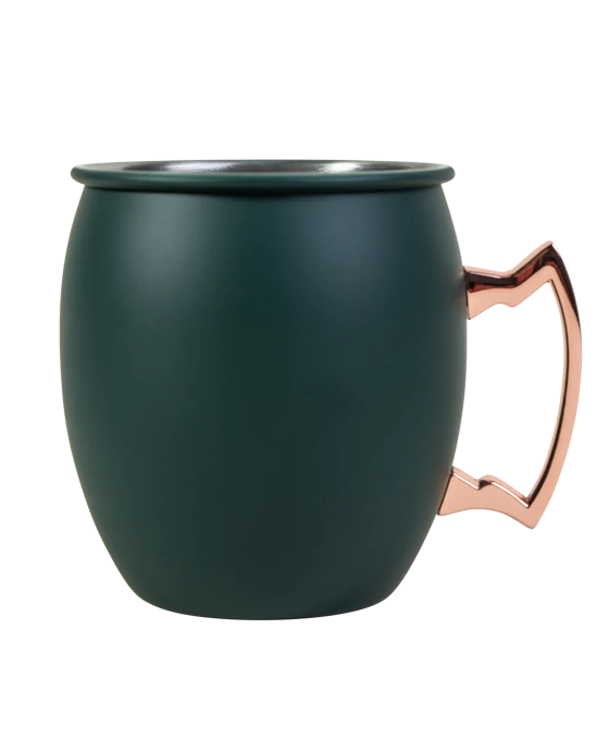 Buffalo Trace Green Mule Mug – Matte Stainless Steel Cup - Image 2