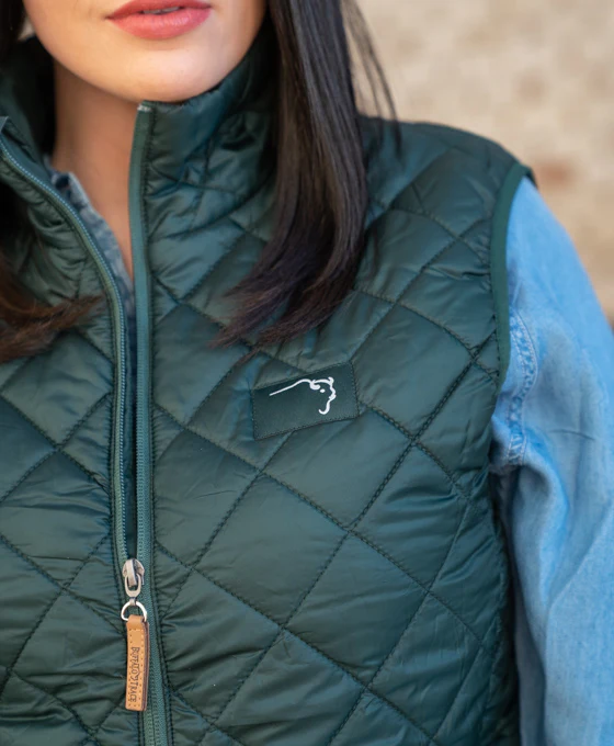 Buffalo Trace Ladies Quilted Vest - Image 3