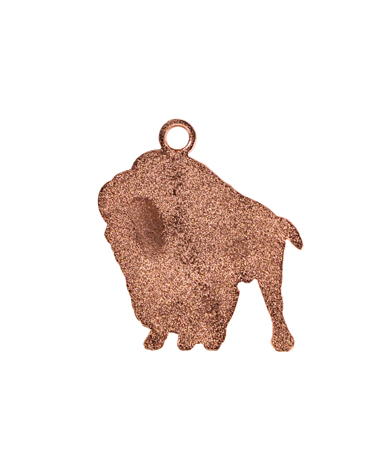 Buffalo Trace Rose Gold Standing Buffalo Charm - Image 2