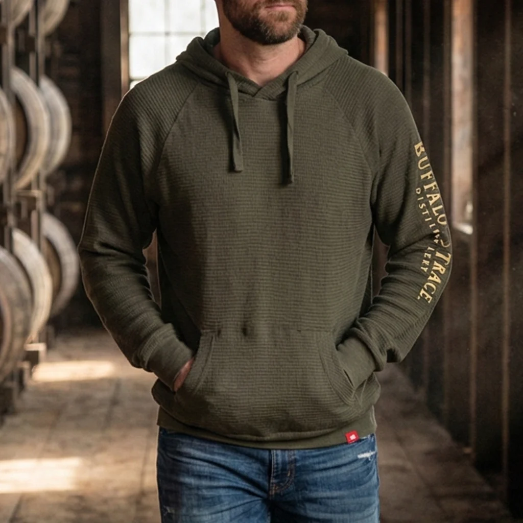 Buffalo Trace Thermal Hoodie (Size S) - Image 3