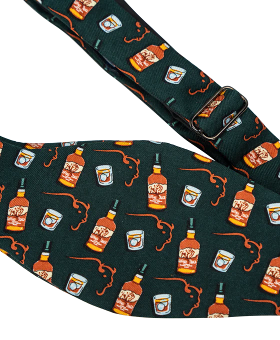 Buffalo Trace Vineyard Vines Green Bow Tie - Image 3