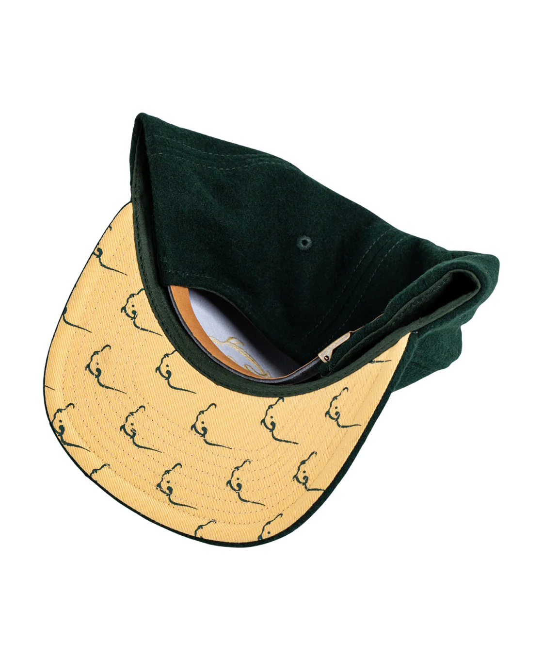 Buffalo Trace Wool Flatbill Hat - Image 4