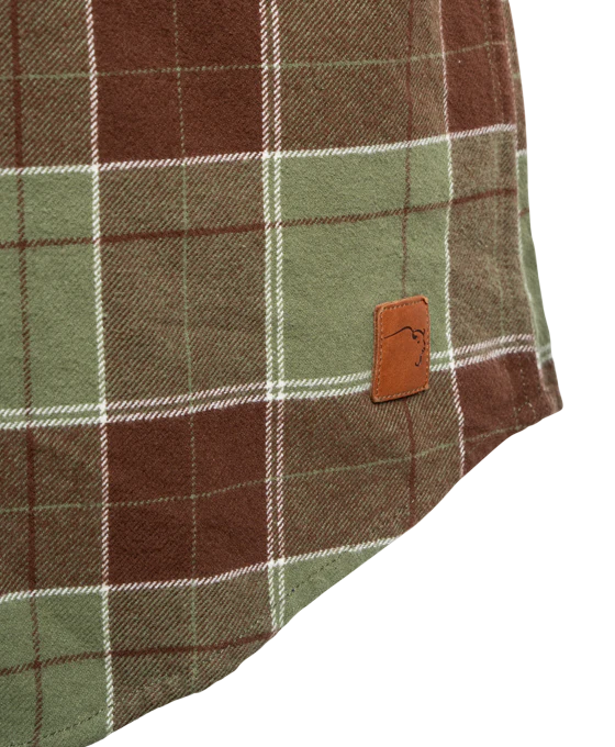 Wrangler x Buffalo Trace Men's Great Buffalo Flannel Shirt - Image 5