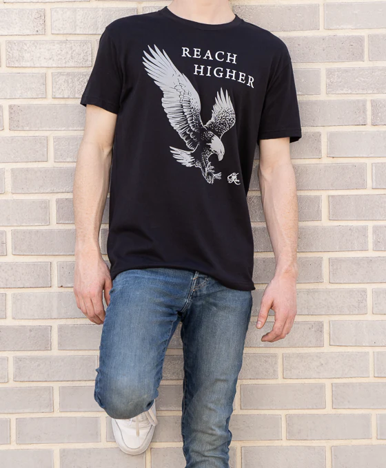 Eagle Rare Black "Reach Higher" Tee (Size S) - Image 3