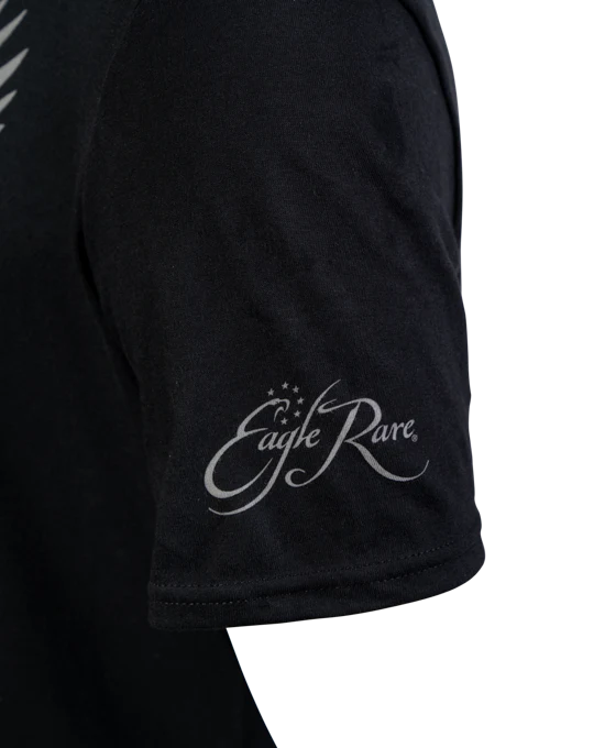 Premium Eagle Rare Logo Black T-Shirt – Soft Cotton - Image 4