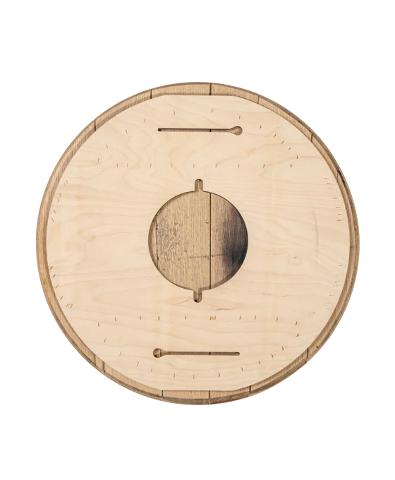 Eagle Rare Barrel Head – Engraved Bourbon Heritage Display - Image 2