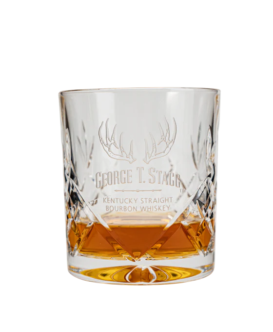 George T. Stagg Crystal Bourbon Director's Rocks Glass