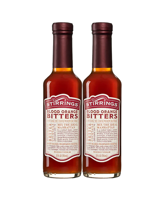 Stirrings Blood Orange Bitters Duo - Non-Alcoholic 2-Pack