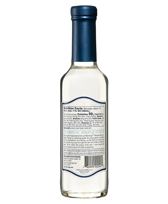 Stirrings Pure Cane Cocktail Simple Syrup 2-Pack - Image 2