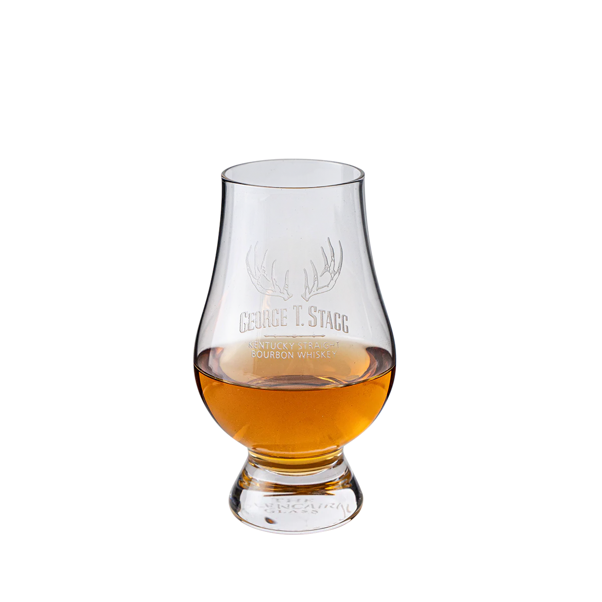 Official George Stagg Engraved Whiskey Glencairn Glass