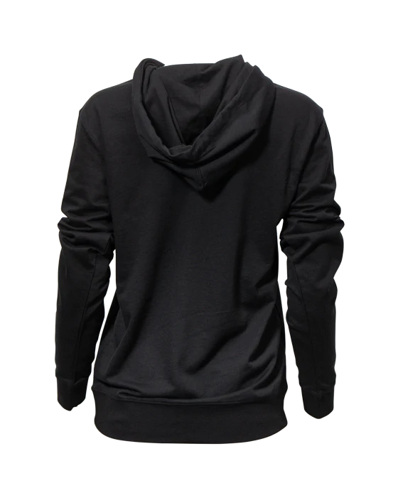 Weller Women's Embossed Black Hoodie - Image 2