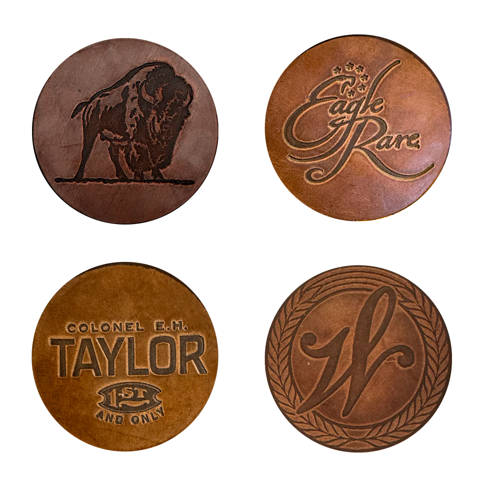 Whiskey Woodcraft Personalized Barrel Wood Table Coaster - Image 4