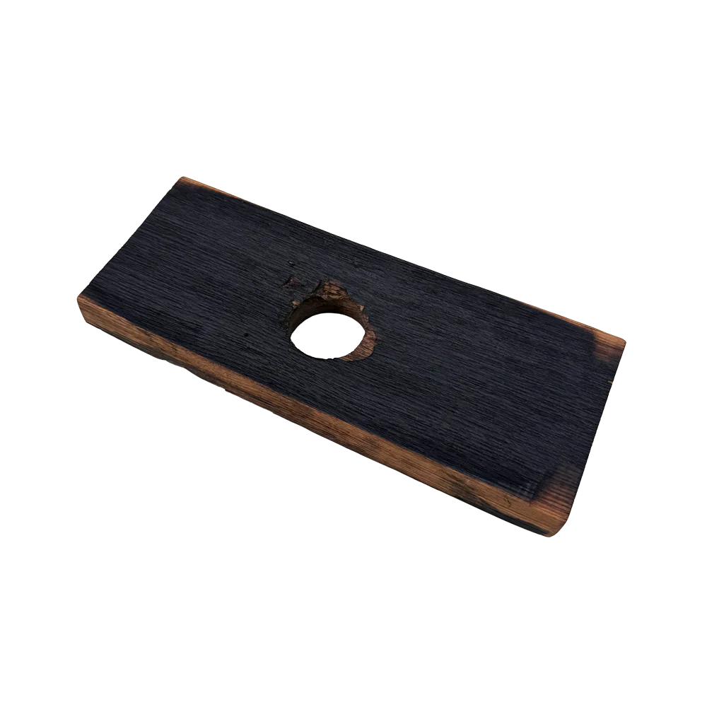 Whiskey Woodcraft Personalized Barrel Stave Cigar Rest - Image 4